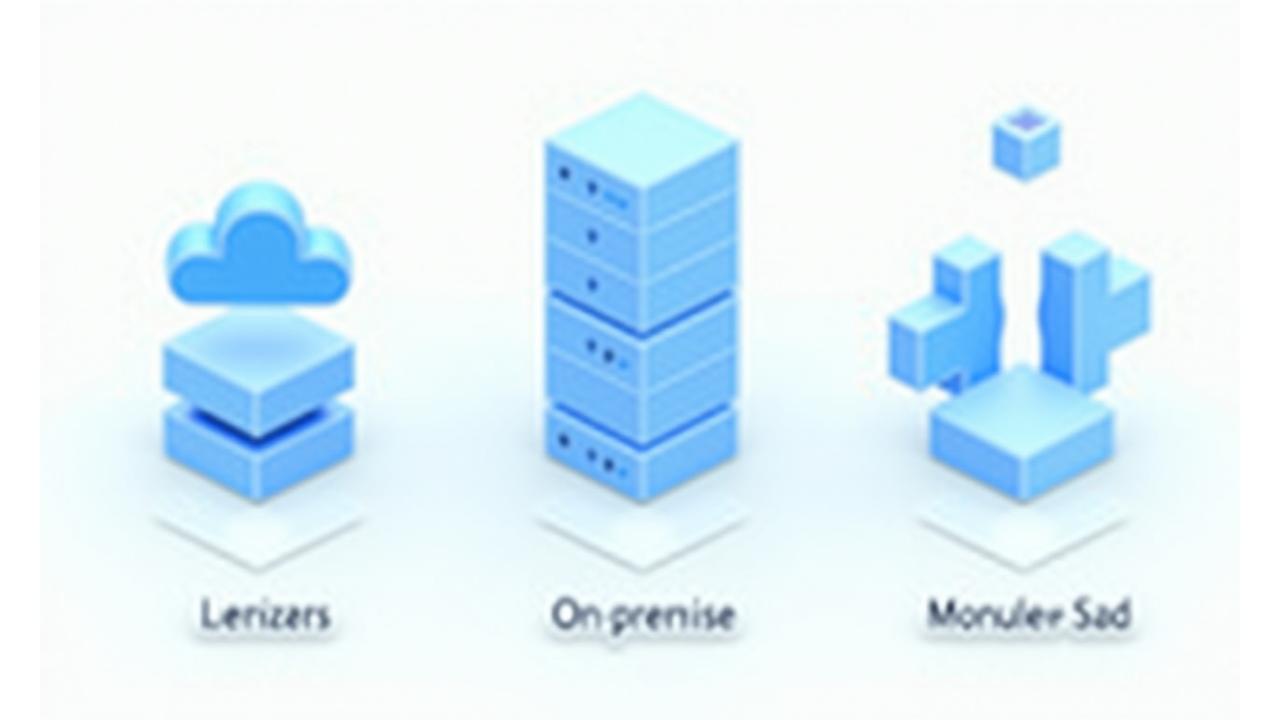 Licencēšanas modeļu salīdzināšanas diagramma, kas rāda SaaS, on-premise un moduļu cenas.