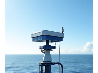 RTK GPS antena uz laivas